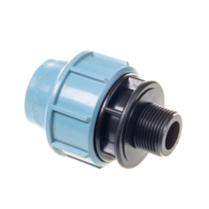 Male threaded straight coupler