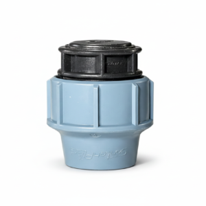 Santehplast MDPE End Cap compression fitting for water pipe termination